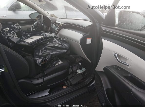 KM8JBCA15NU035992 2022 HYUNDAI TUCSON HYBRID Blue Widok wnętrza z przodu