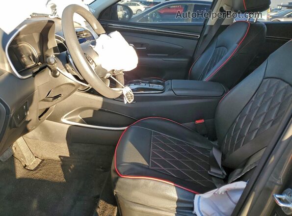 KM8JBCA19NU030505 2022 HYUNDAI TUCSON Charcoal Front interior view