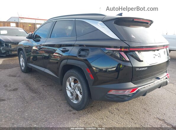 KM8JBCAE1NU018433 2022 HYUNDAI TUCSON Black უკანა მარცხენა