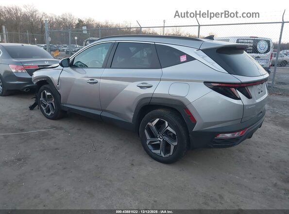 KM8JBDA24PU107248 2023 HYUNDAI TUCSON PLUG-IN HYBRID Серебряный Задняя левая четверть