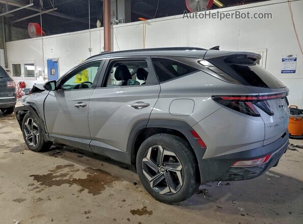 KM8JBDA28NU042983 2022 HYUNDAI TUCSON Silver Задня ліва чверть