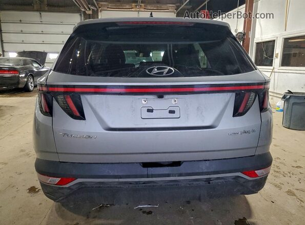 KM8JBDA28NU042983 2022 HYUNDAI TUCSON Silver Вид ззаду
