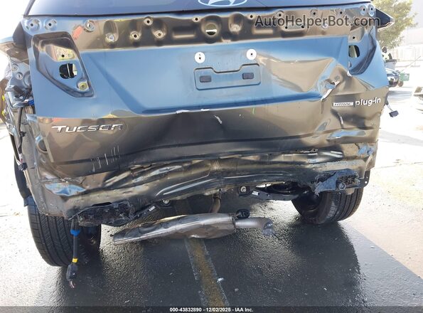 KM8JBDA2XNU071109 2022 HYUNDAI TUCSON PLUG-IN HYBRID Gray Вид спереду