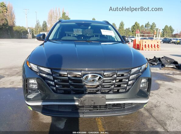 KM8JBDA2XNU071109 2022 HYUNDAI TUCSON PLUG-IN HYBRID Gray Вид задньої частини салону
