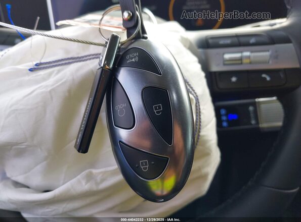 KM8JCDD17SU353672 2025 HYUNDAI TUCSON HYBRID Белый Вид панели приборов