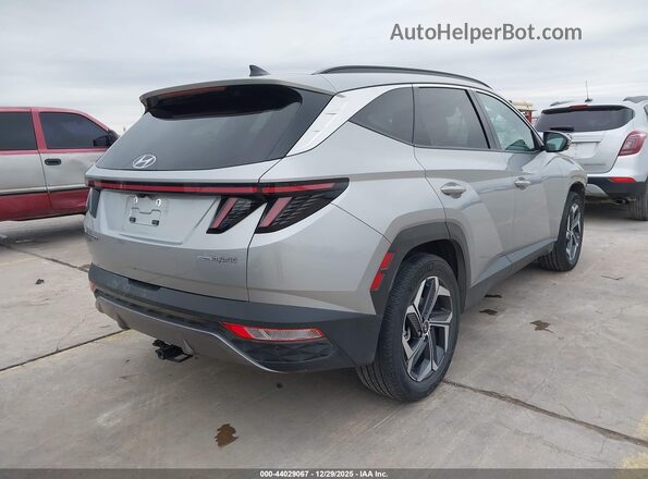 KM8JECA18PU087109 2023 HYUNDAI TUCSON HYBRID Серебряный Задняя правая четверть