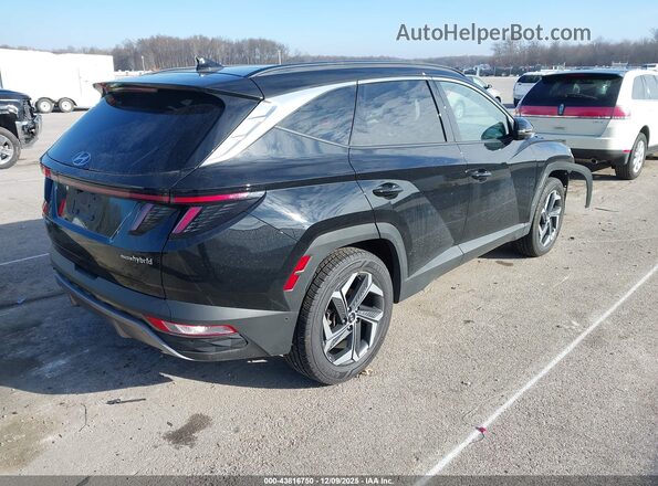 KM8JECA18PU090740 2023 HYUNDAI TUCSON HYBRID Black Rear right