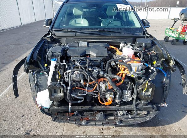 KM8JECA18PU090740 2023 HYUNDAI TUCSON HYBRID Black Front view