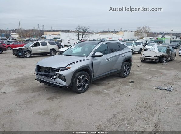 KM8JFCA13PU093039 2023 HYUNDAI TUCSON HYBRID Silver Przód lewy