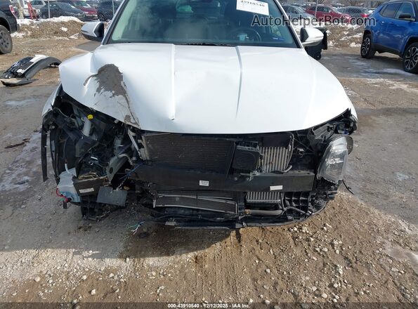 KM8JFCA18NU077481 2022 HYUNDAI TUCSON HYBRID White Դիմացի տեսք