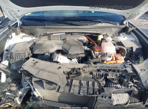 KM8JFCA18NU077481 2022 HYUNDAI TUCSON HYBRID White Հետևի տեսք