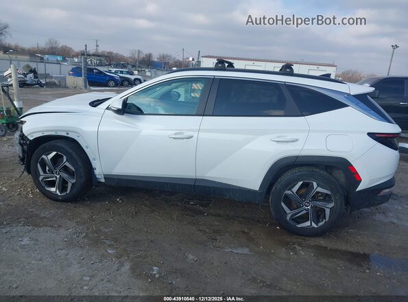 KM8JFCA18NU077481 2022 HYUNDAI TUCSON HYBRID White 