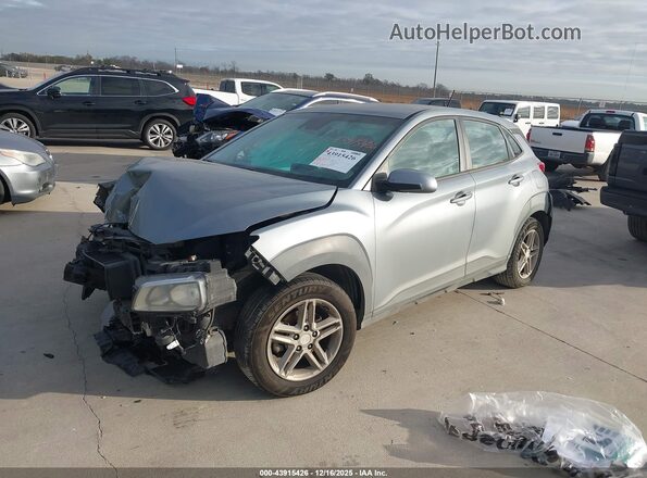KM8K12AA7LU415849 2020 HYUNDAI KONA Silver Vista tres cuartos delantera izquierda