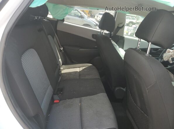 KM8K22AA2LU595934 2020 HYUNDAI KONA White Вид задніх сидінь