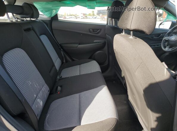 KM8K22AB0NU807600 2022 HYUNDAI KONA Charcoal Vista de los asientos traseros