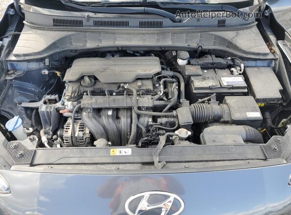 KM8K22AB0NU807600 2022 HYUNDAI KONA Charcoal Vista interior trasera