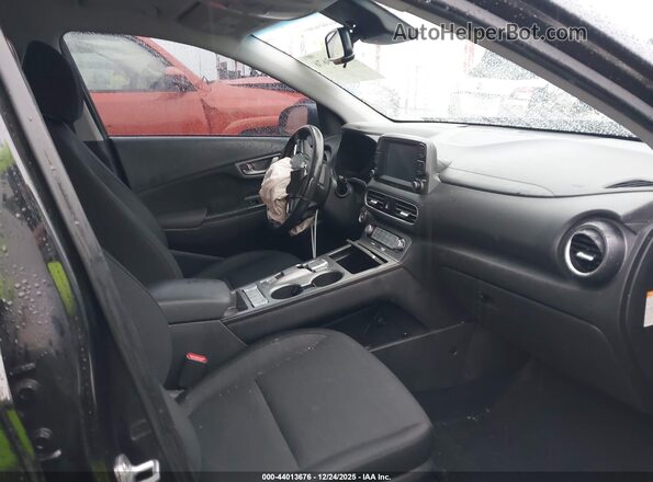 KM8K23AG2LU069250 2020 HYUNDAI KONA ELECTRIC Black Front interior view
