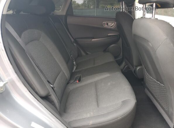 KM8K23AG9MU123726 2021 HYUNDAI KONA Gray Widok wnętrza z tyłu