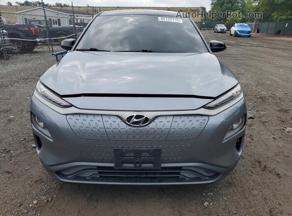 KM8K23AG9MU123726 2021 HYUNDAI KONA Gray Widok z przodu
