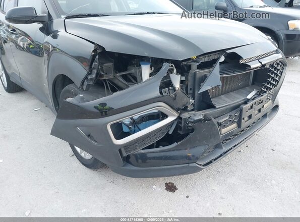 KM8K2CAAXMU733890 2021 HYUNDAI KONA Black Դիմացի տեսք