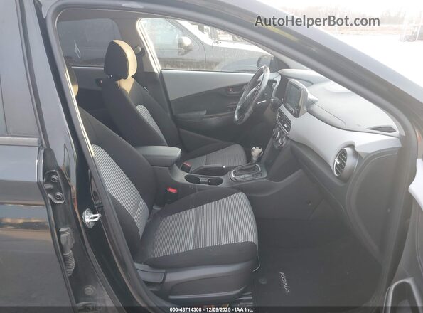 KM8K2CAAXMU733890 2021 HYUNDAI KONA Black Սալոնի դիմացի տեսք