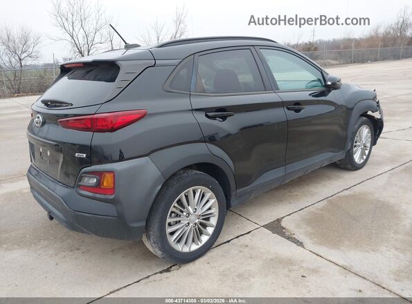 KM8K2CAAXMU733890 2021 HYUNDAI KONA Black Հետևի աջ