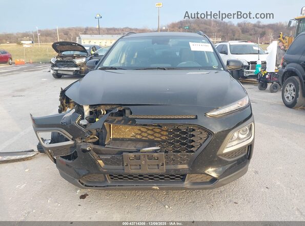 KM8K2CAAXMU733890 2021 HYUNDAI KONA Black Սալոնի հետևի տեսք