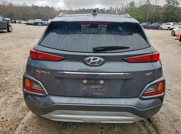 KM8K33A58LU415152 2020 HYUNDAI KONA Gray უკანა ხედი
