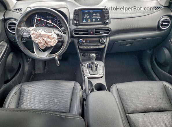 KM8K33A58LU415152 2020 HYUNDAI KONA Gray წინა პანელის ხედი