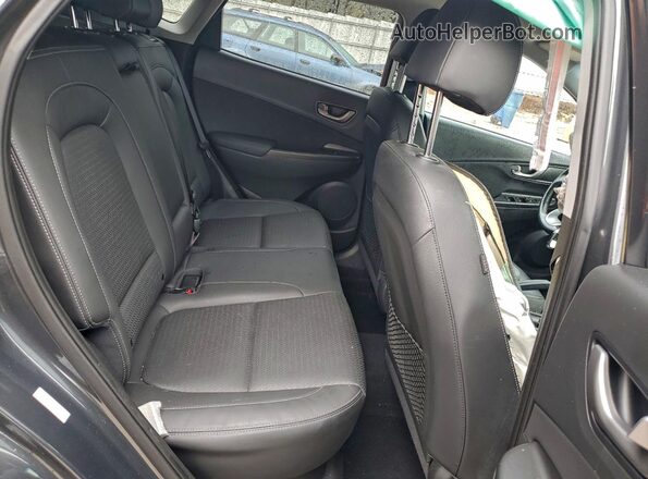 KM8K33A58LU415152 2020 HYUNDAI KONA Gray უკანა სავარძლების ხედი