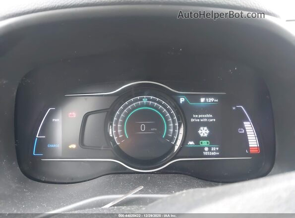 KM8K33AG2LU090029 2020 HYUNDAI KONA ELECTRIC Gray Widok tylnych siedzeń