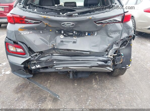 KM8K33AG2LU090029 2020 HYUNDAI KONA ELECTRIC Gray Widok z przodu