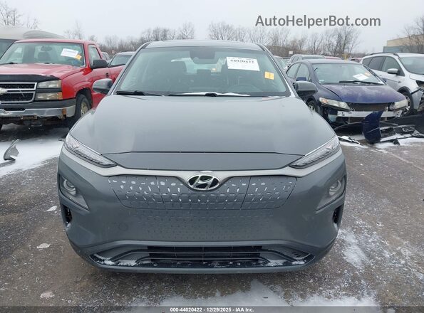 KM8K33AG2LU090029 2020 HYUNDAI KONA ELECTRIC Gray Widok zestawu wskaźników
