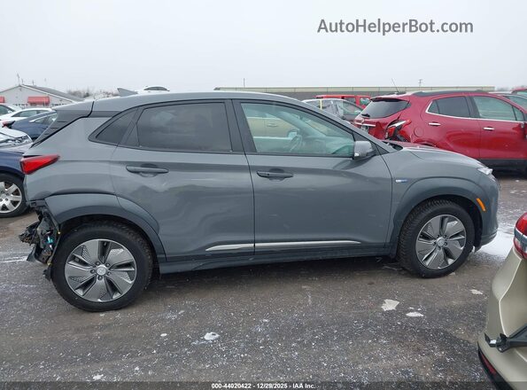 KM8K33AG2LU090029 2020 HYUNDAI KONA ELECTRIC Gray Widok wnętrza z tyłu