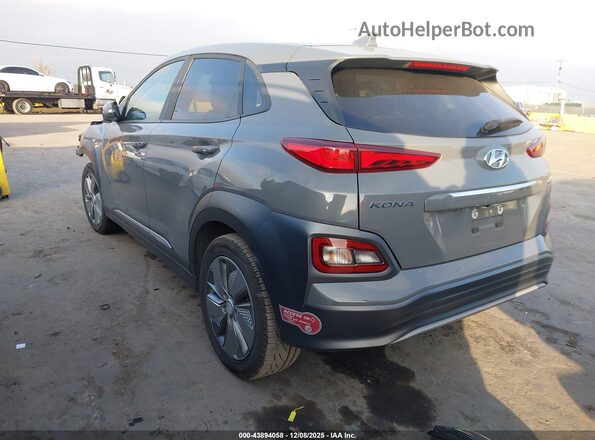 KM8K33AG3LU060862 2020 HYUNDAI KONA ELECTRIC Gray Rear left