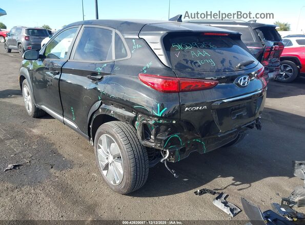 KM8K53AG2MU099339 2021 HYUNDAI KONA ELECTRIC Black Widok z przodu