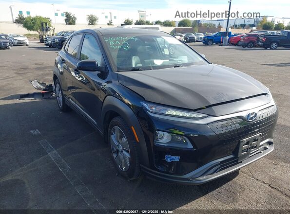 KM8K53AG2MU099339 2021 HYUNDAI KONA ELECTRIC Black Widok wnętrza 360 stopni