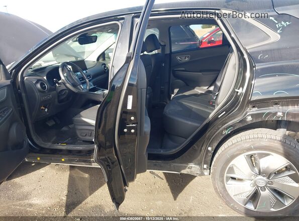KM8K53AG2MU099339 2021 HYUNDAI KONA ELECTRIC Black Widok naklejki z numerem VIN