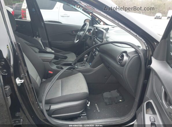 KM8K62AA7LU423502 2020 HYUNDAI KONA Black Вид салону спереду
