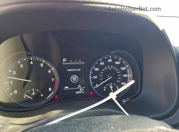 KM8K62AB9NU882025 2022 HYUNDAI KONA Red Vista del cuadro de instrumentos