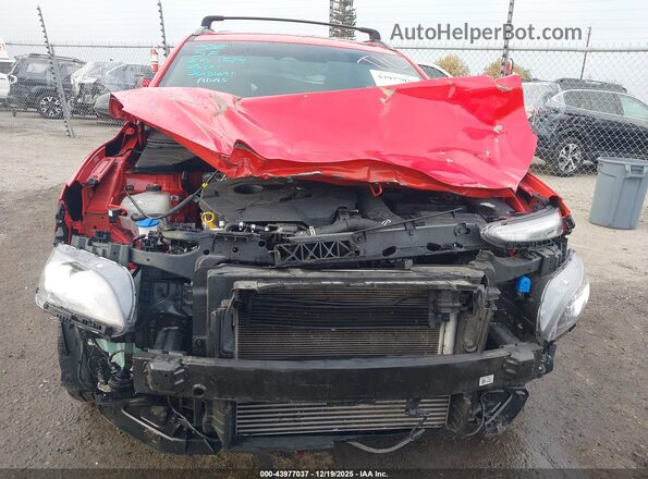 KM8KH3AC8NU002375 2022 HYUNDAI KONA N Red უკანა სალონის ხედი