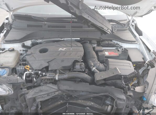 KM8KH3AC8PU010270 2023 HYUNDAI KONA N White Widok z tyłu