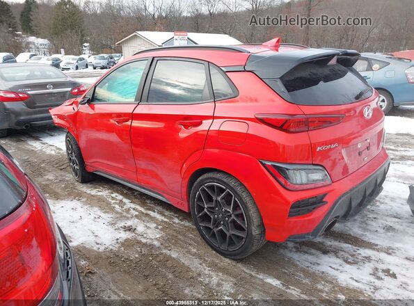 KM8KH3AC9PU006762 2023 HYUNDAI KONA N Red უკანა მარცხენა