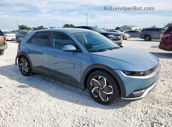 KM8KM4AB5PU127958 2023 HYUNDAI IONIQ Синий Передняя правая четверть
