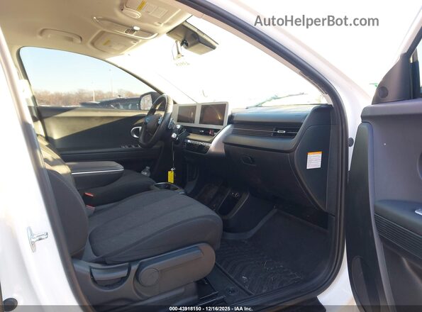 KM8KM4AE9NU080862 2022 HYUNDAI IONIQ 5 White წინა სალონის ხედი