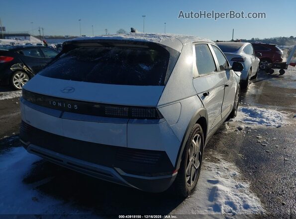 KM8KM4AE9NU080862 2022 HYUNDAI IONIQ 5 White უკანა მარჯვენა