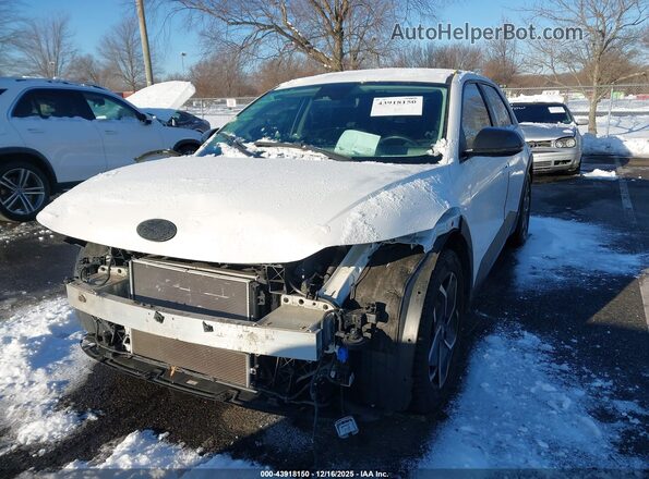 KM8KM4AE9NU080862 2022 HYUNDAI IONIQ 5 White წინა მარცხენა ხედი სამი მეოთხედიდან