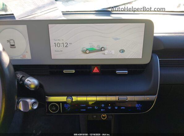 KM8KM4AE9NU080862 2022 HYUNDAI IONIQ 5 White 