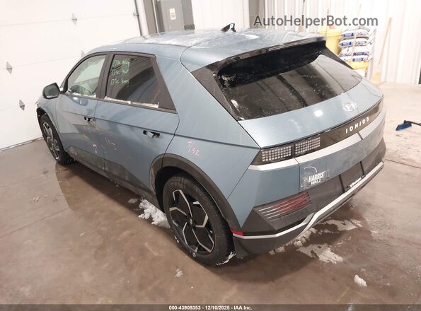 KM8KMDAF3PU169046 2023 HYUNDAI IONIQ 5 Blue Trasero izquierdo