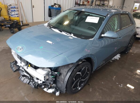 KM8KMDAF3PU169046 2023 HYUNDAI IONIQ 5 Blue Vista tres cuartos delantera izquierda